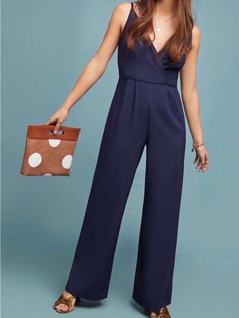 Hutch Navy Jumpsuit